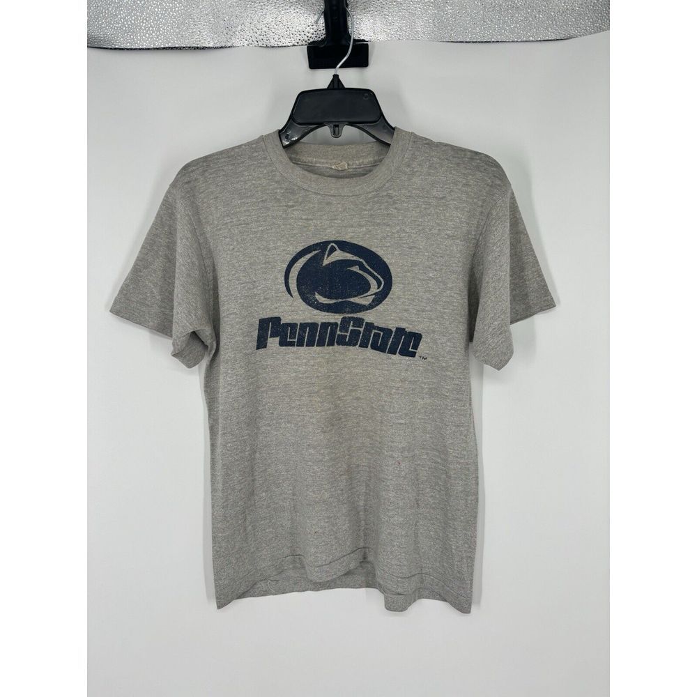 Vintage 80s Penn State Nittany Lions Screen Stars Made In USA Single Stitch Sz M